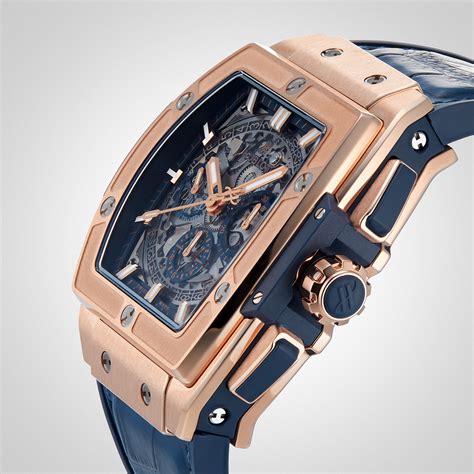 hublot big bang blue gold|big bang king gold 44mm.